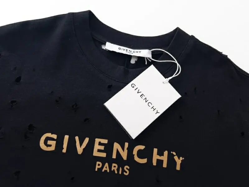 givenchy t-shirt manches courtes pour unisexe s_1237263:givenchy t-shirt Holes style3